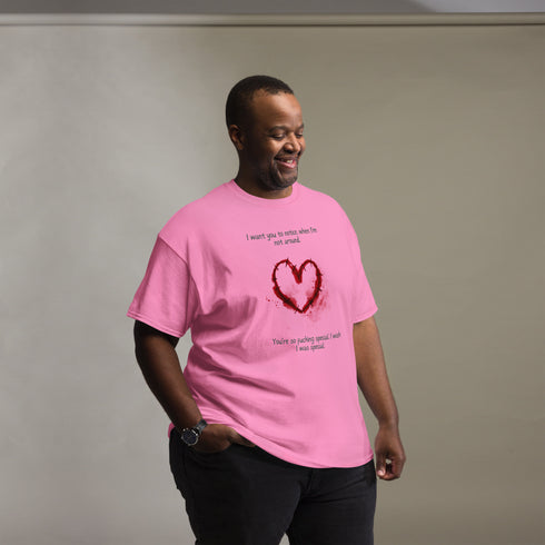 I'M A CREEP, I'M A WEIRDO Valentine's T-shirt | Men's classic tee